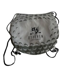 E11even Golf Classic Black and Gray Backpack